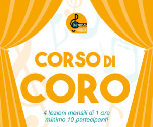 NUOVO CORSO DI CORO !!! Aperte le iscrizioni 2018/2019