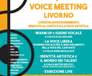 1° VOICE MEETING LIVORNO – APERTE LE ISCRIZIONI