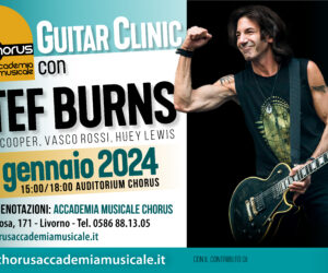 SEMINARIO/INCONTRO CON STEF BURNS!