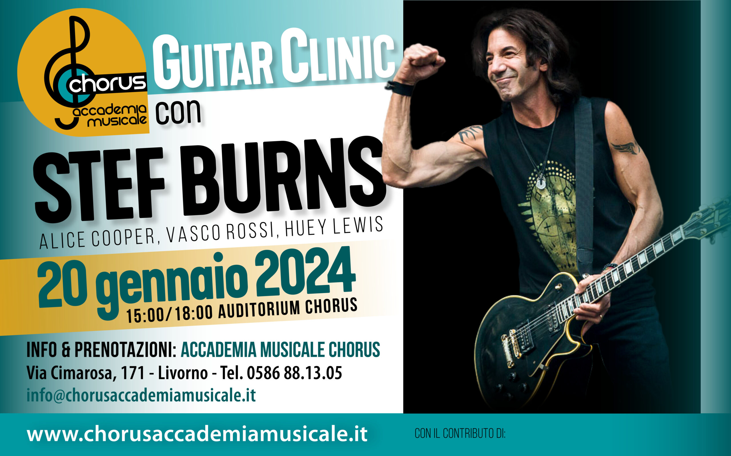 SEMINARIO/INCONTRO CON STEF BURNS!